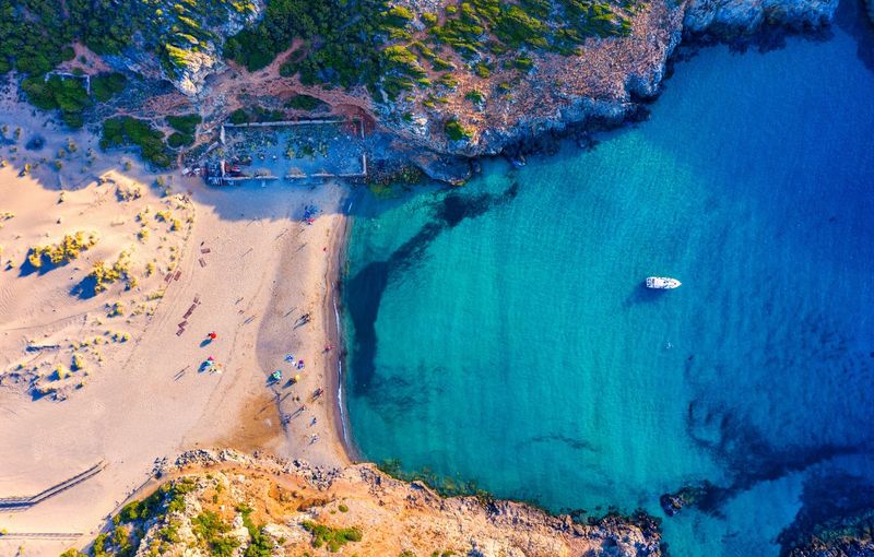 Cala Domestica beach, Sardinia, Italy.