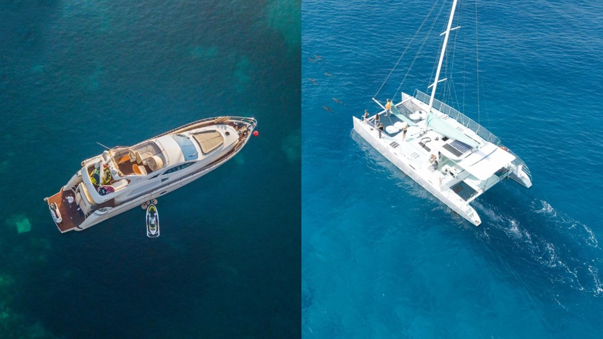 Crewed Catamaran vs Motor Yacht in Sardinia: Which Should You Charter?