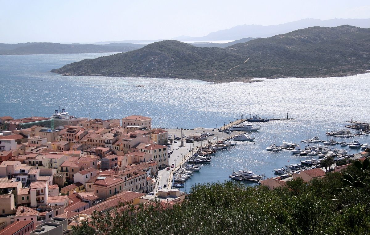 La Maddalena city. La Maddalena archipelago. Sardinia (Italy)