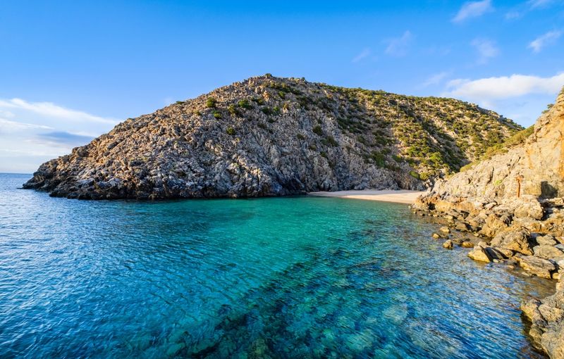 La Caletta, a hidden cove in western Sardinia - Italy