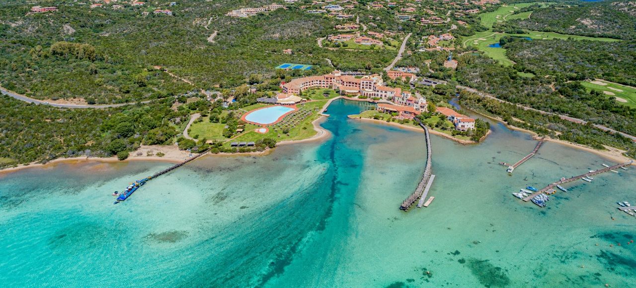 Panorama di Cala di Volpe Porto Cervo
