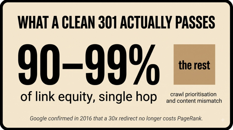 301 Redirect: equity passed
