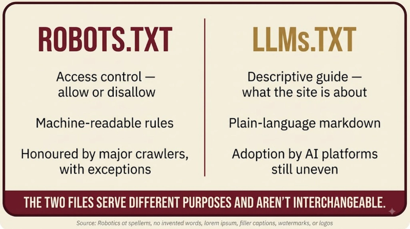 llms.txt: vs robots txt