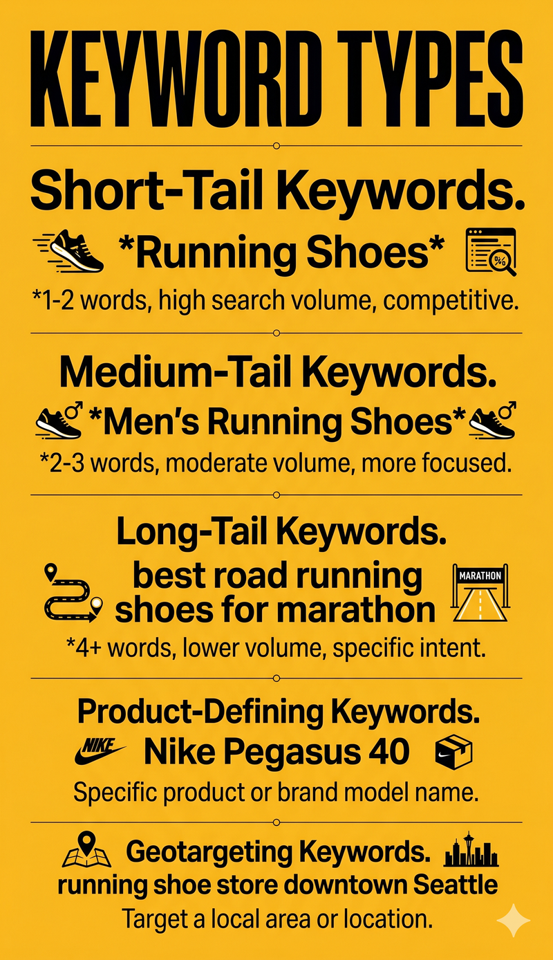 Keyword infographic