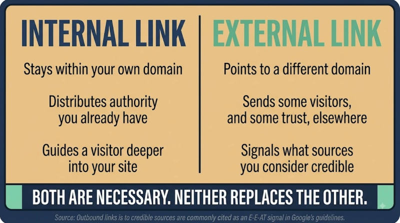 External Link concept diagram