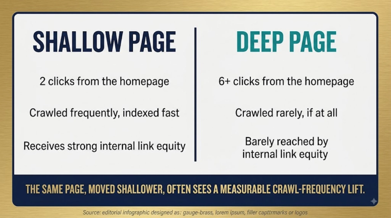 Crawl Depth: shallow vs deep