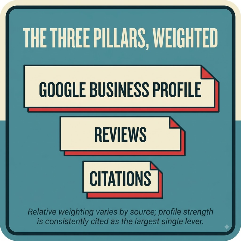 Local SEO: three pillars