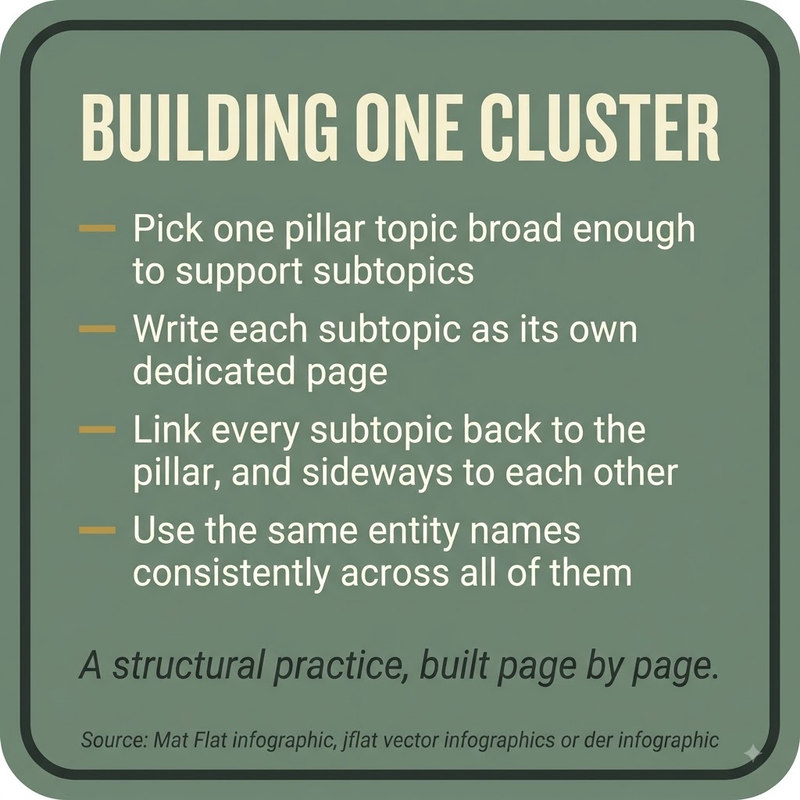 Semantic SEO: building a cluster