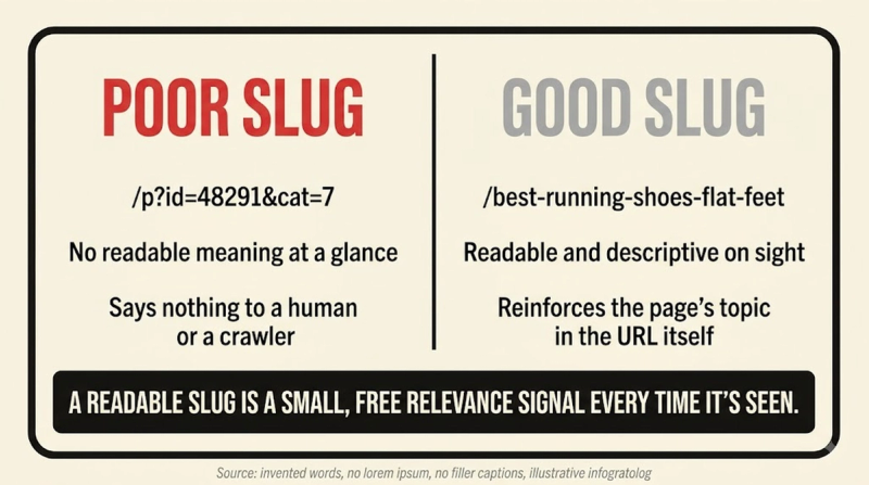 URL Slug: good vs bad