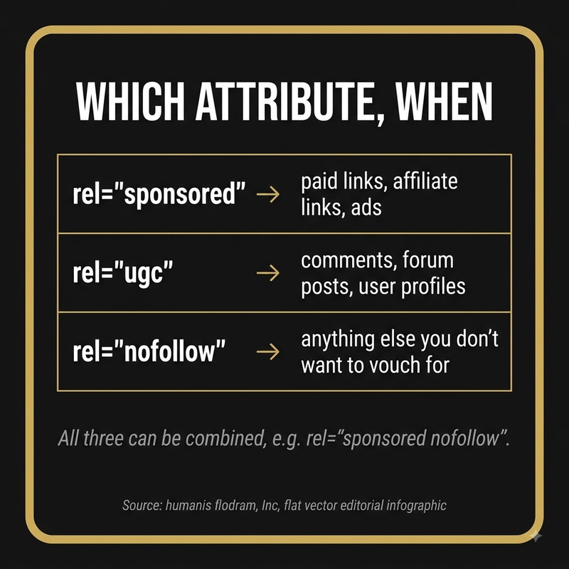Nofollow Link: link attribute guide