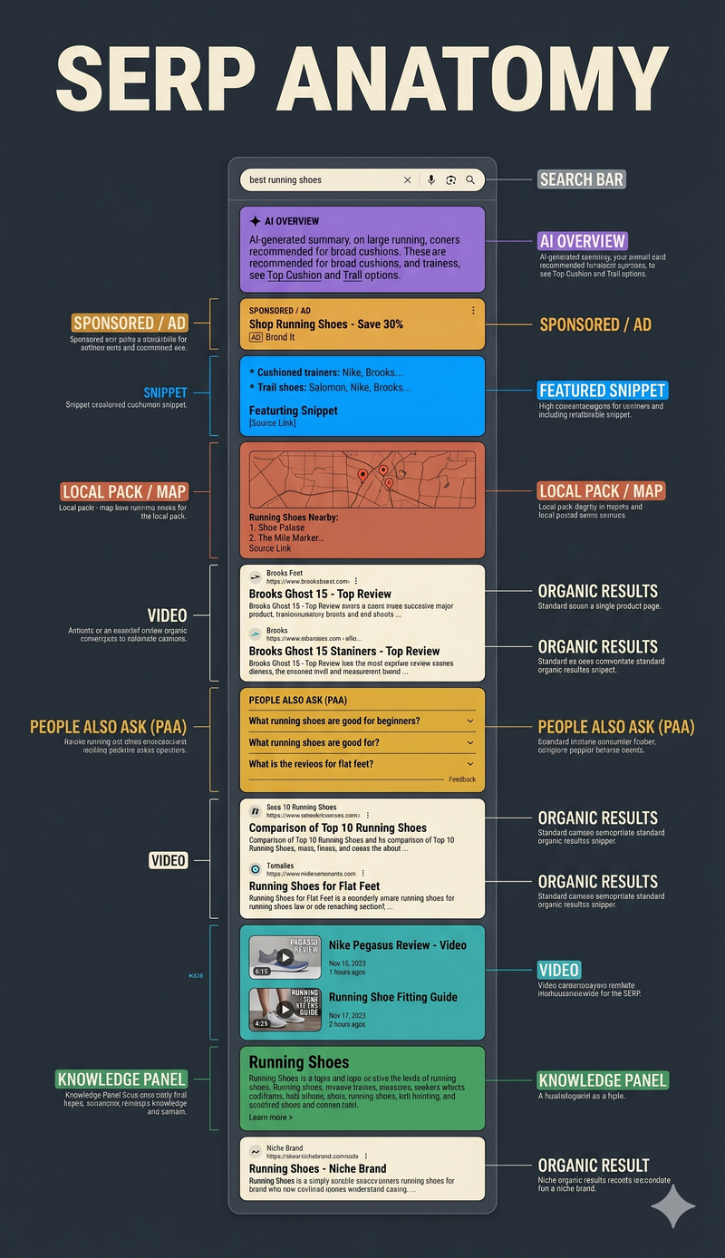 SERP infographic