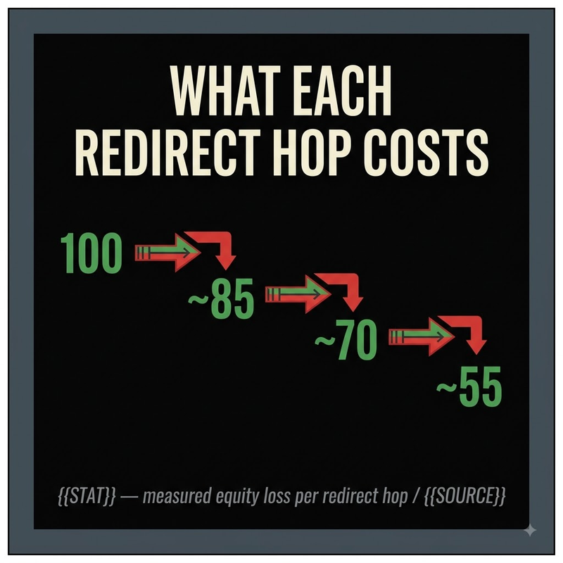 Link Equity: redirect decay