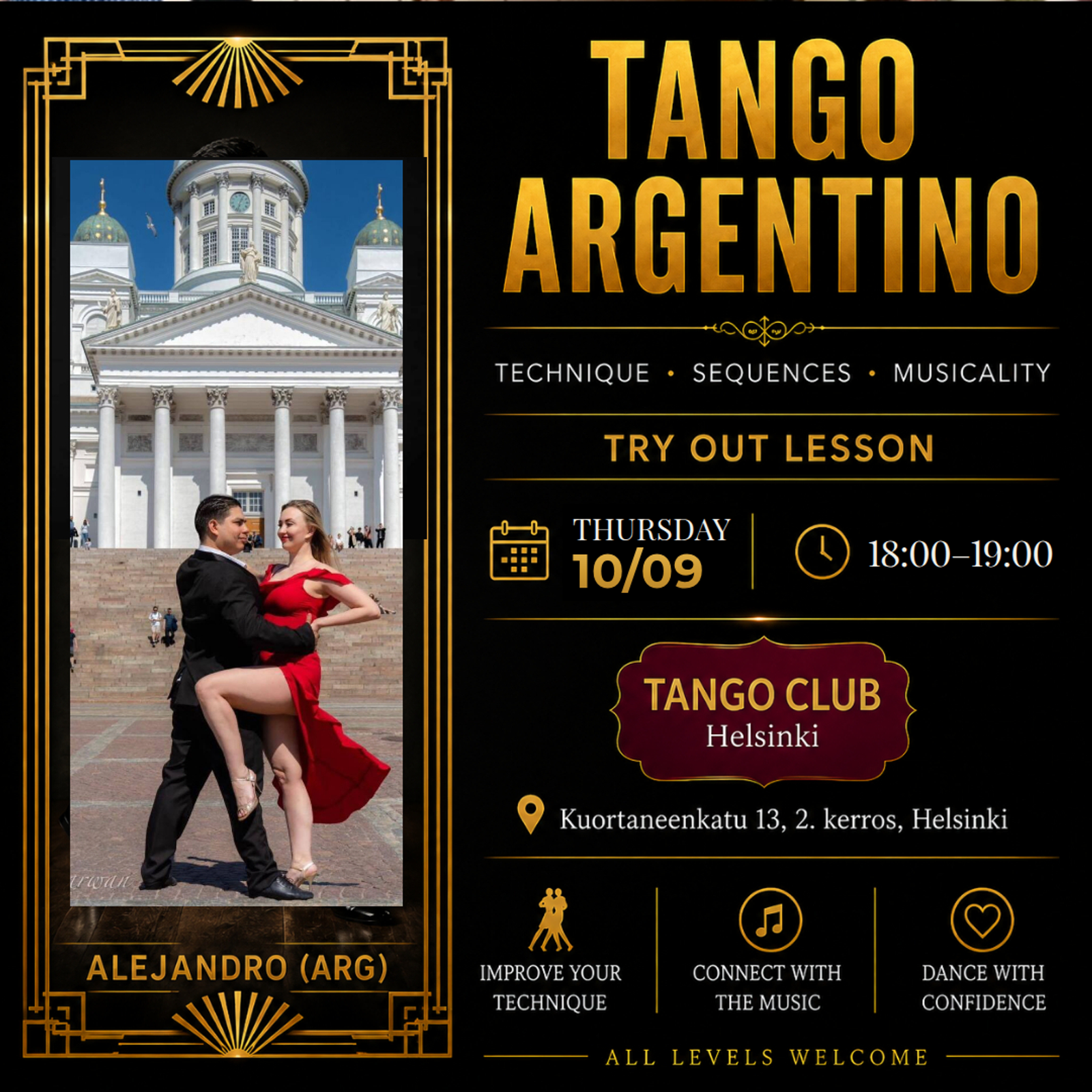 Argentine Tango Try Out 10/09