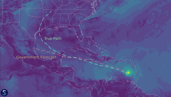 Accurate Hurricane Tracking with GFT1