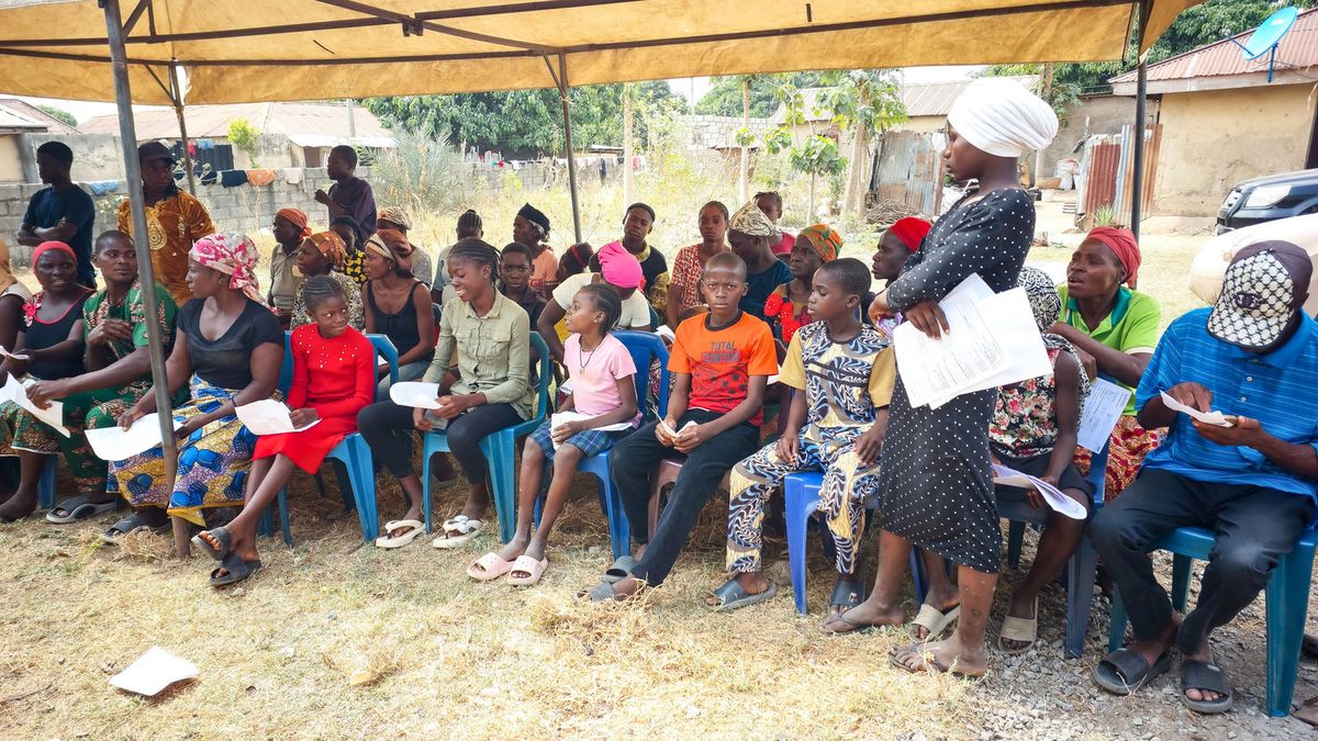 MedWHOLE health outreach in Kunyami Community
