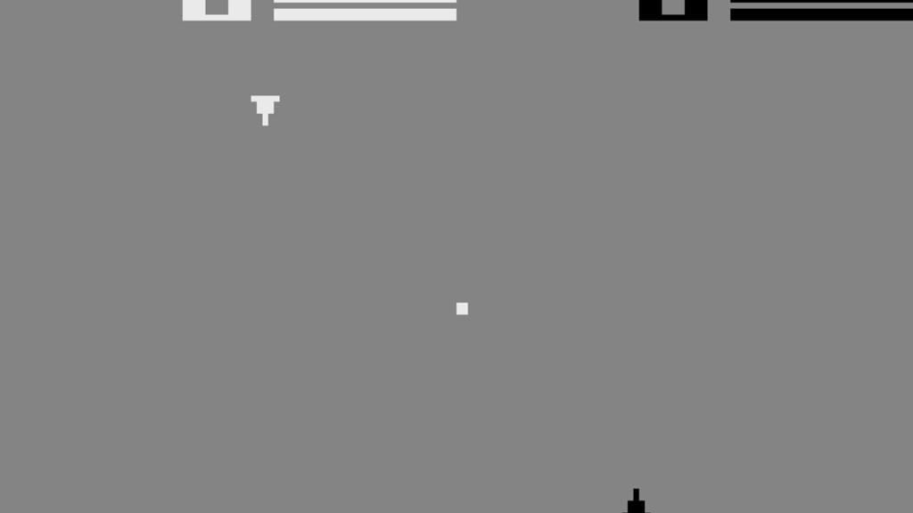 Space War - (1978) - Atari 2600 - gameplay 