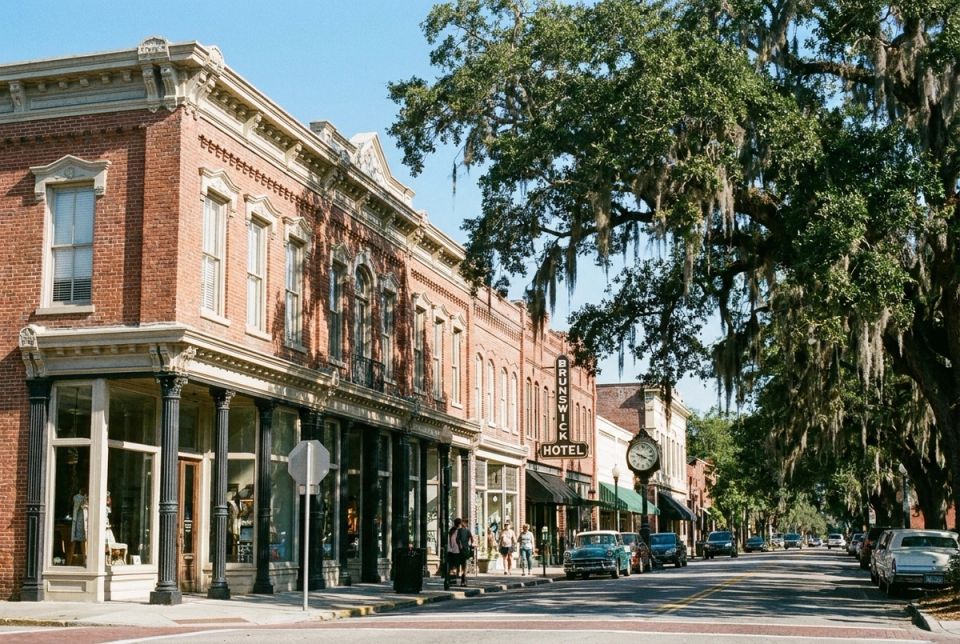 Historic downtown Brunswick Georgia