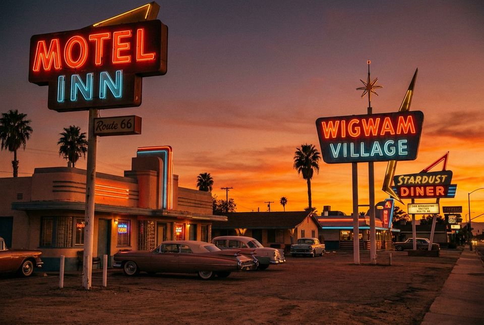 Route 66 heritage in San Bernardino