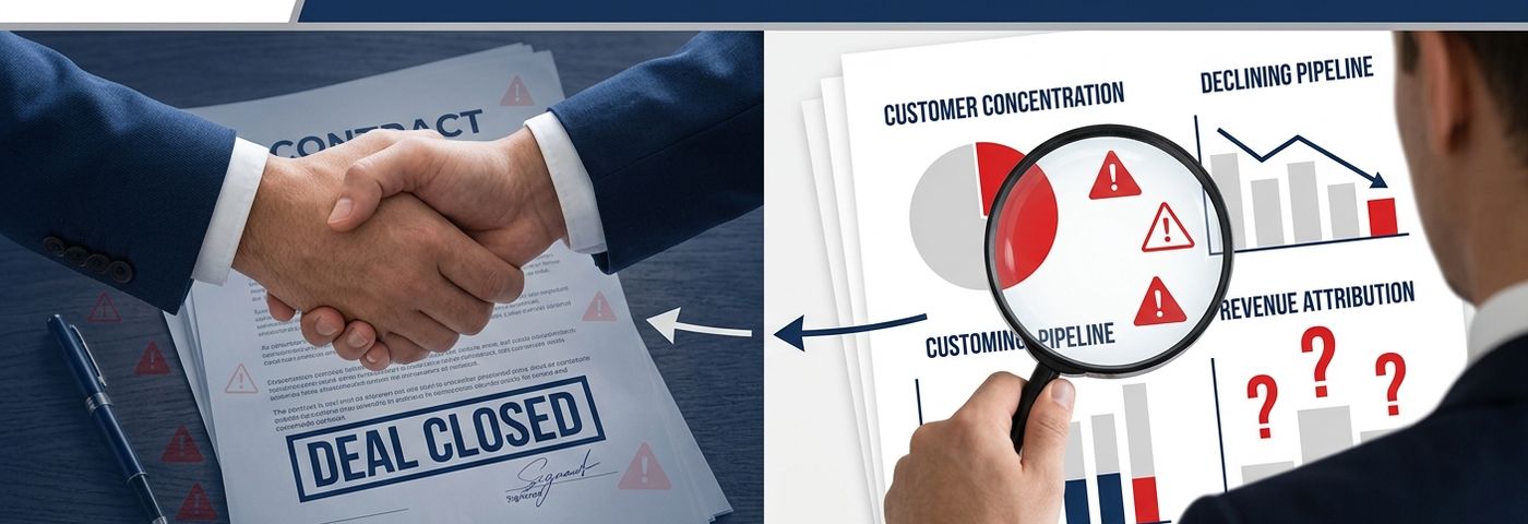 Second-Opinion Due Diligence for SMB Acquisitions: The L2C RevOps Synchronization Loop for Hidden Risk Detection
