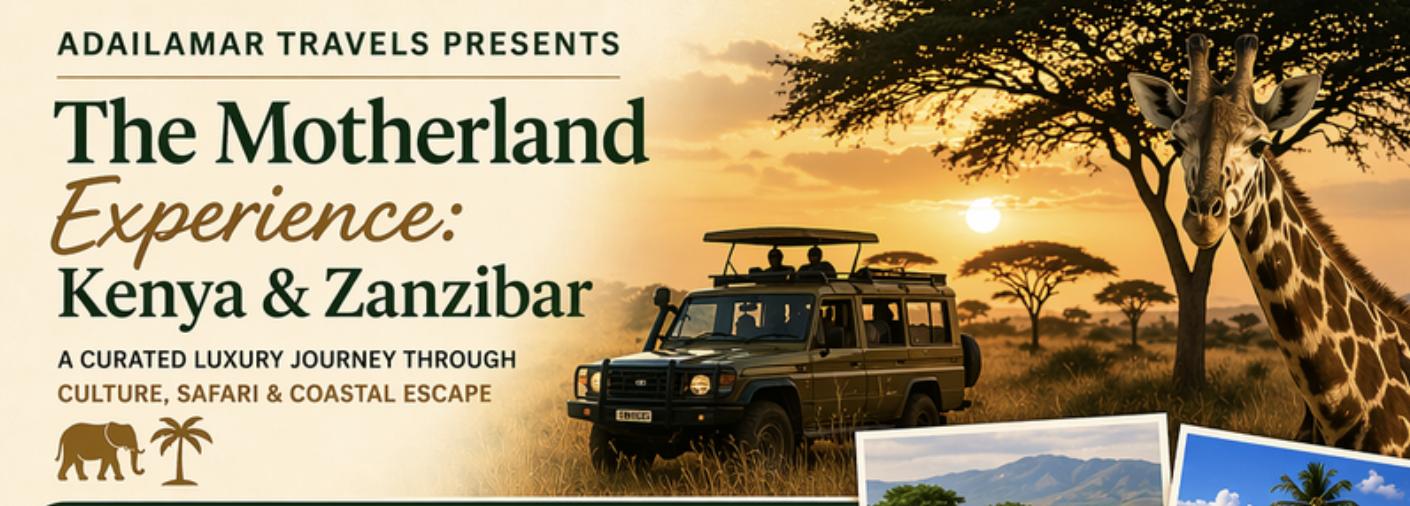 The Motherland Experience: Kenya & Zanzibar