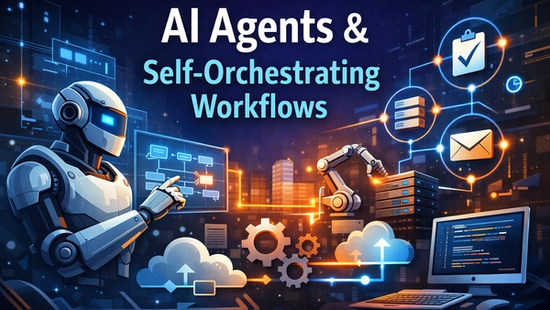 AI Agents and Self-Orchestrating Workflows in Production Systems
