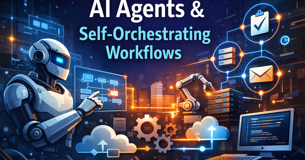 AI Agents and Self-Orchestrating Workflows in Production Systems
