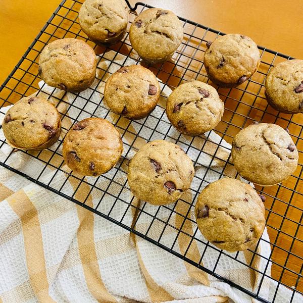 Muffin De Banana Com Fermento Natural (opcional) 