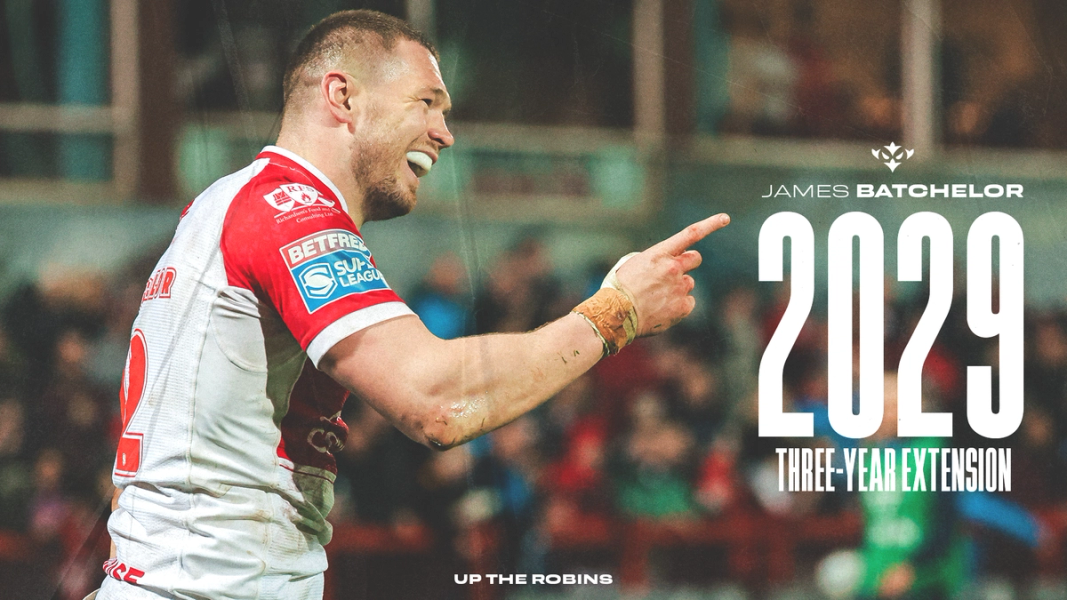 Batchelor commits future to the Robins with three-year extension | Hull KR