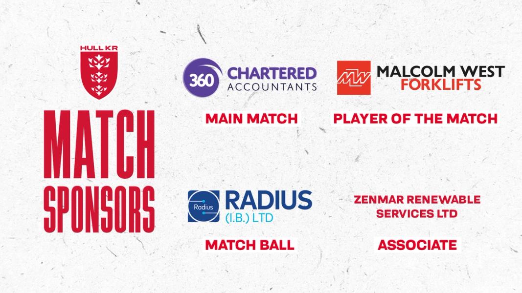 Thank you to our Round 11 Sponsors | Hull KR