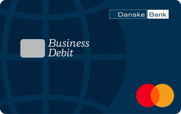 Kortikon design til Business Debit card interface