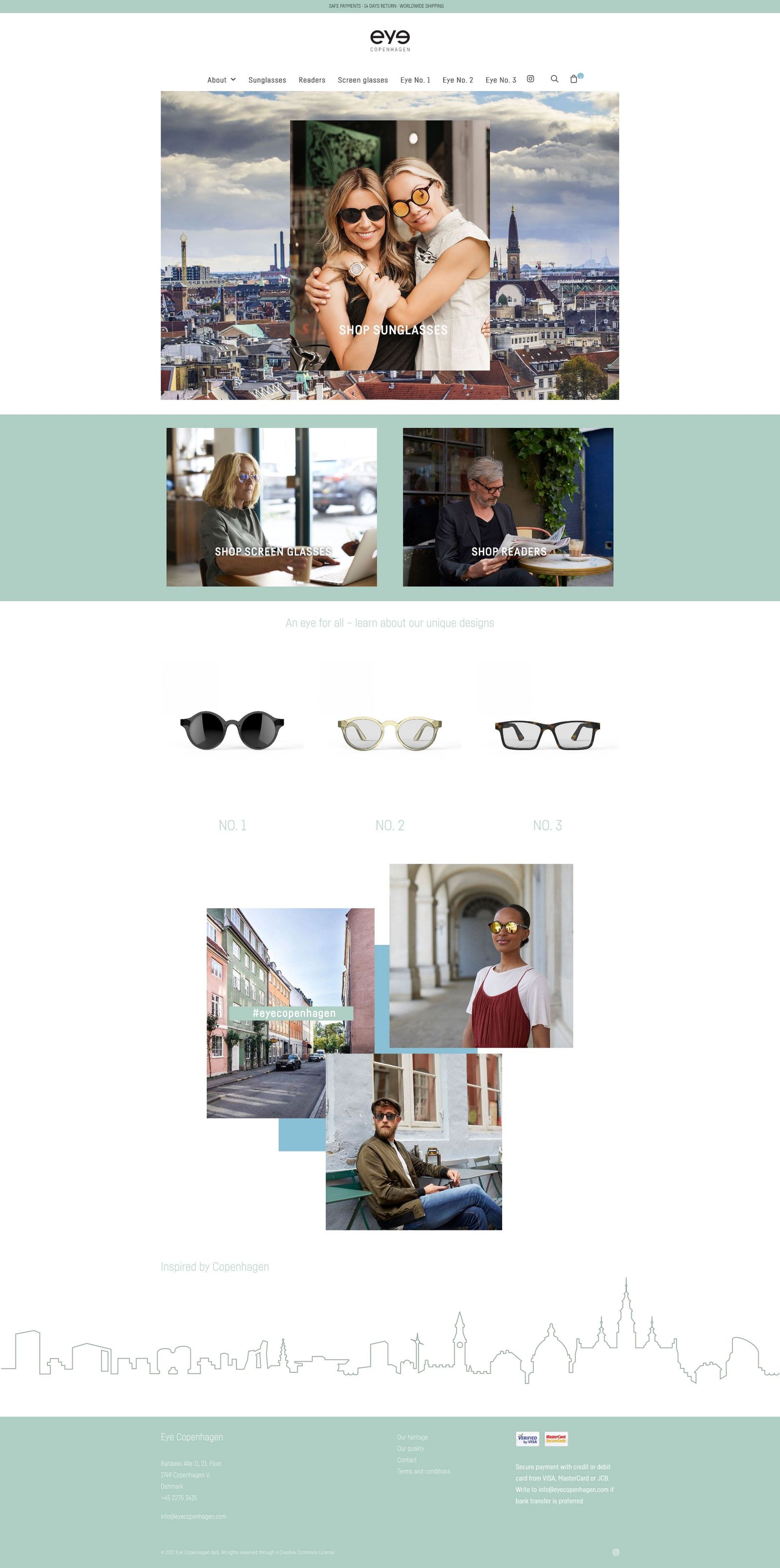 Landing page hero design with responsive layout, product navigation and Call-to-Action for e-commerce platform