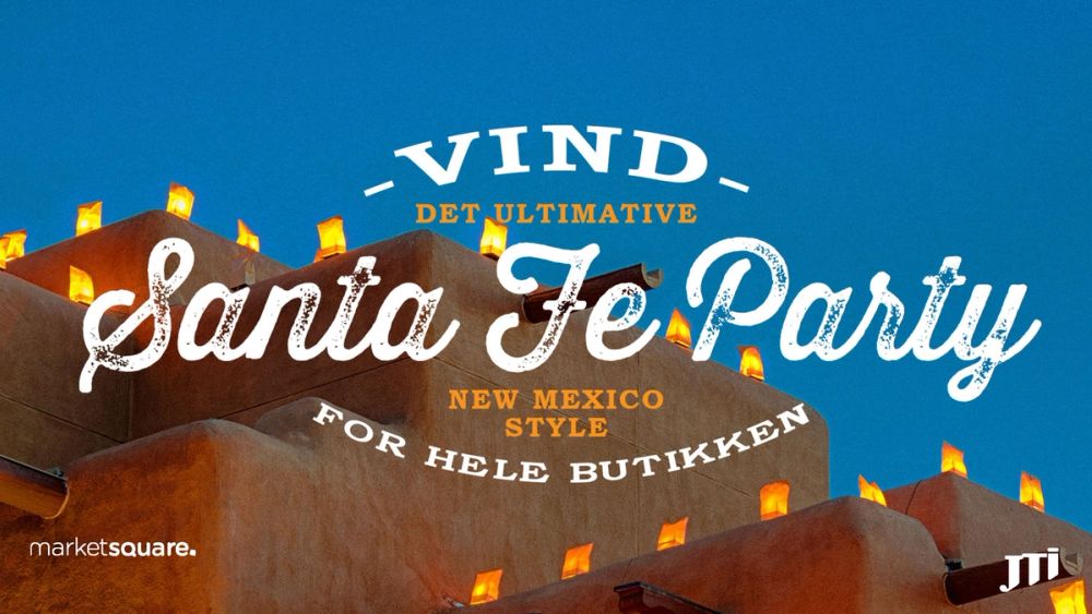 Creative direction for Santa Fe launch campaign featuring southwestern architecture and festival branding for retail staff engagement