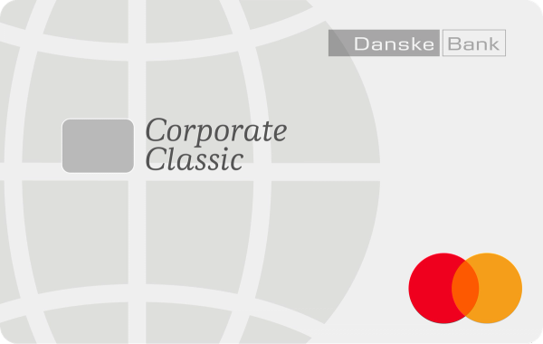 Kortikon design til Corporate Classic Mastercard