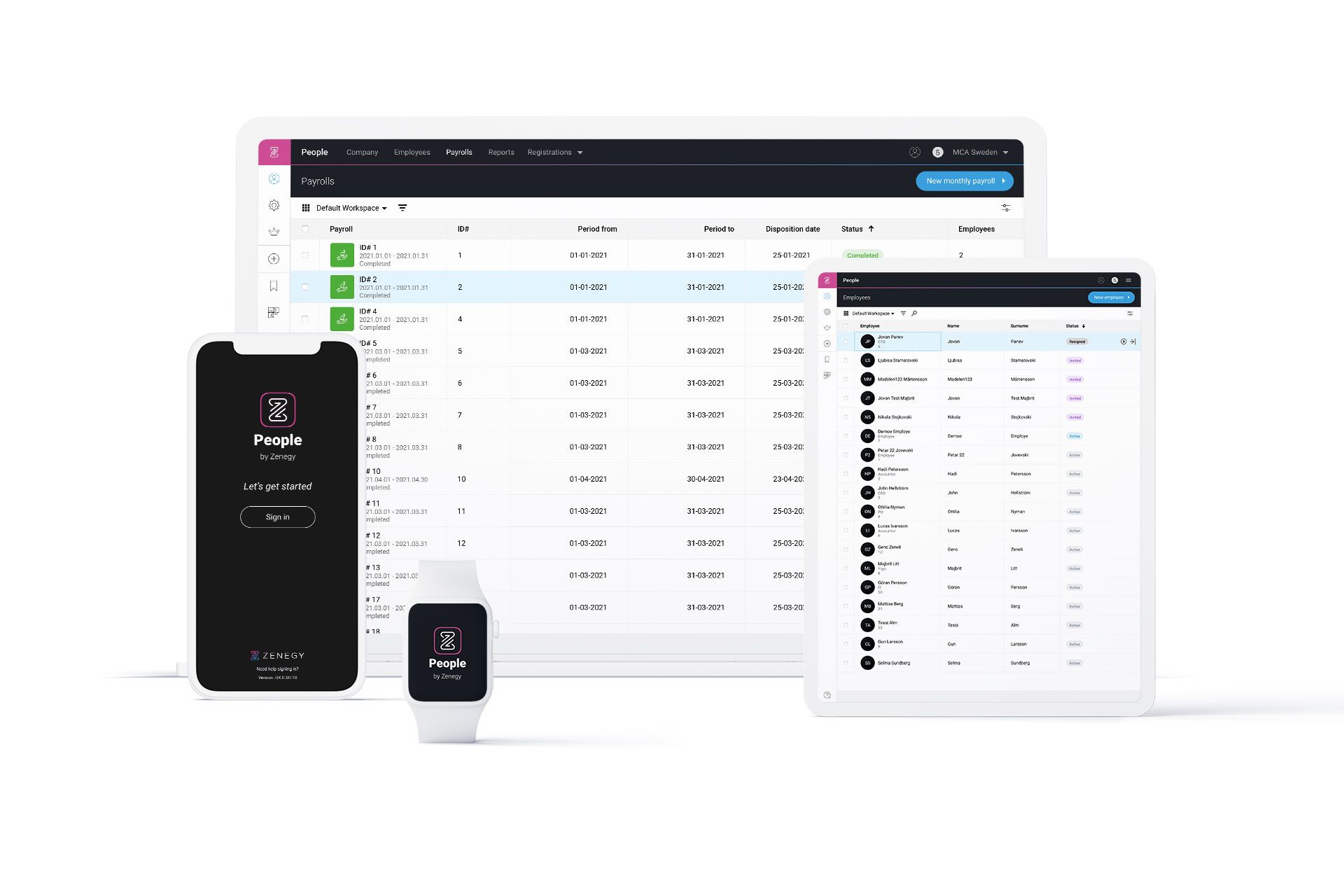 Zenegy - Framework