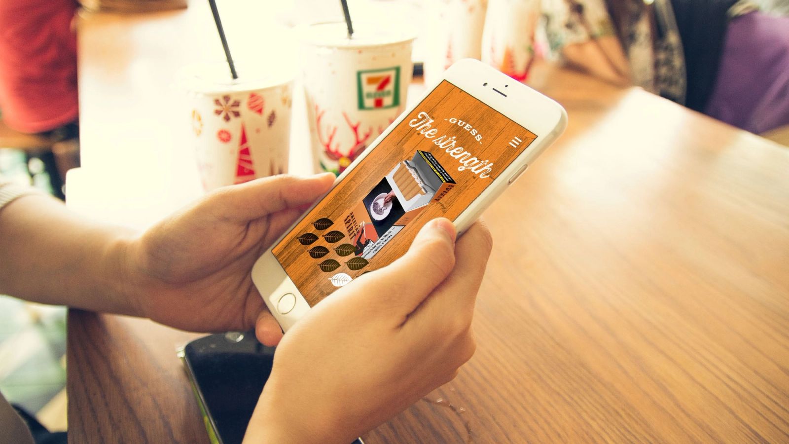 App interface showing quiz gamification with competition leaderboard for retail staff engagement