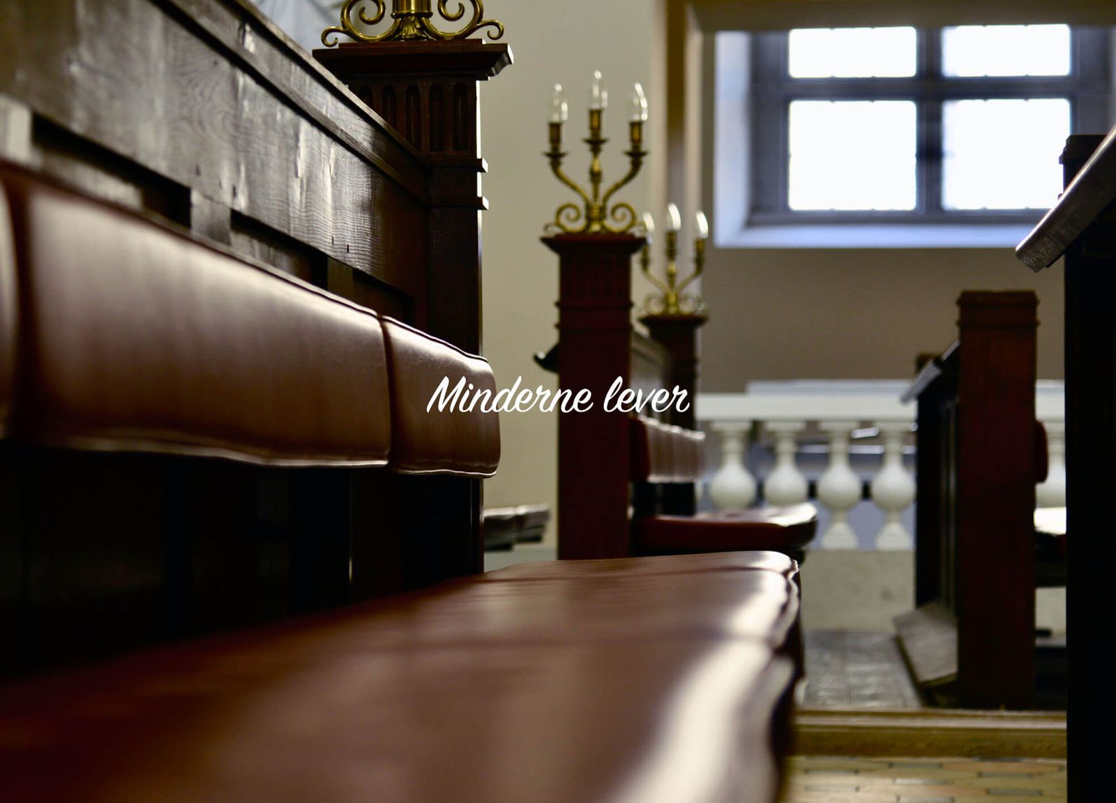 Editorial design showcasing funeral floral arrangements in an elegant, solemn interior setting