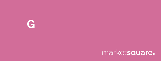 Banner design featuring bold typography on pink background for digital advertising campaign