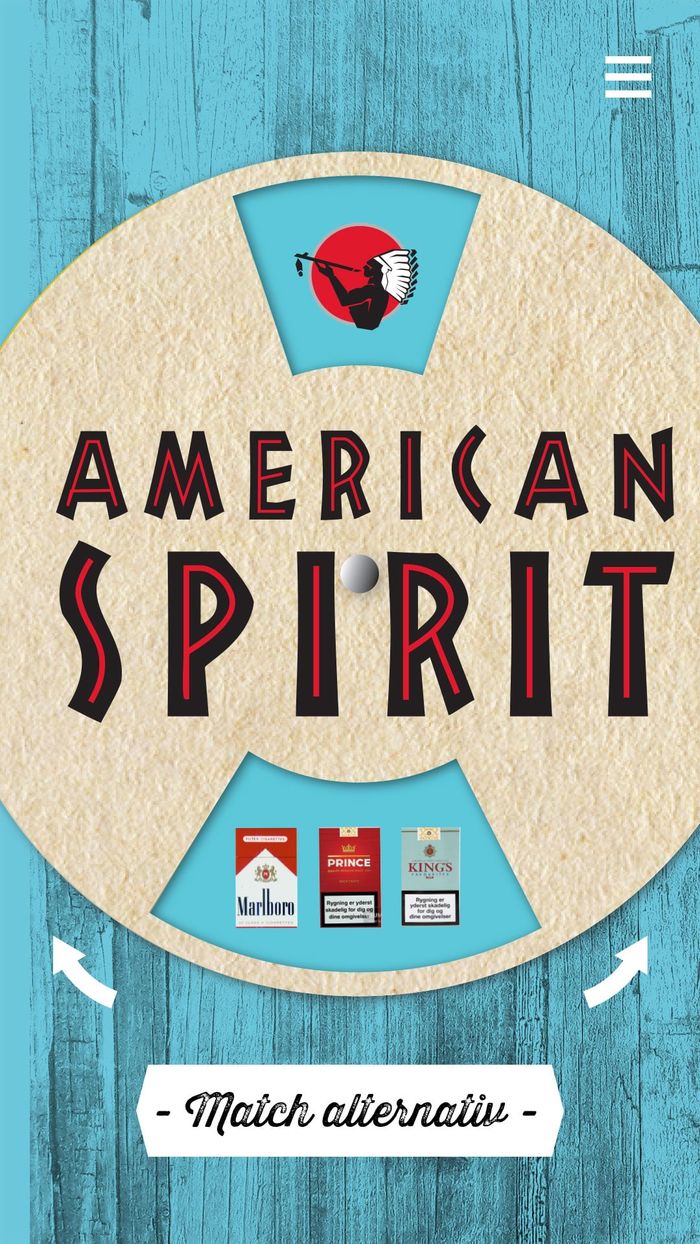 Gamification design – matching game screen with archer motif and cigarette brand variants for store staff competition