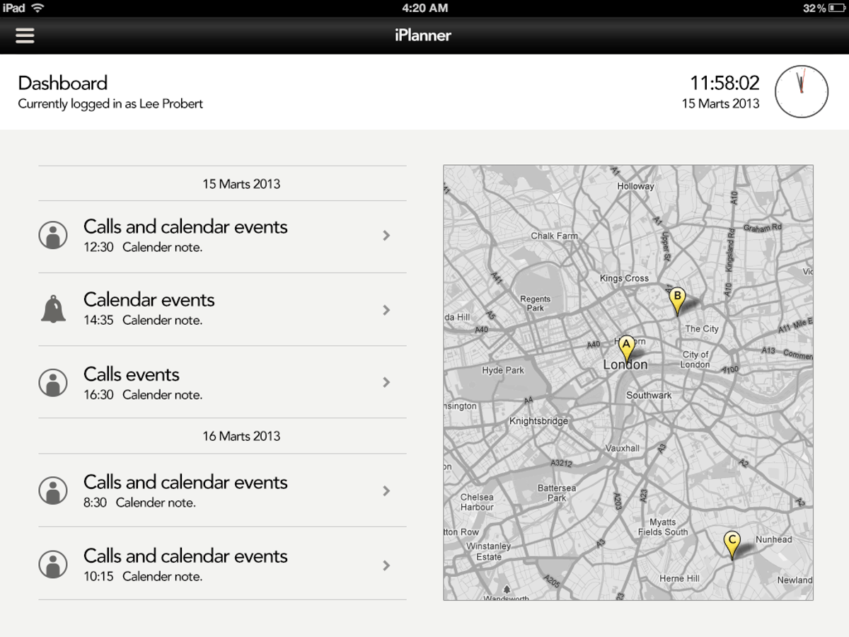 iPlanner_22_03_2013_Dashboard