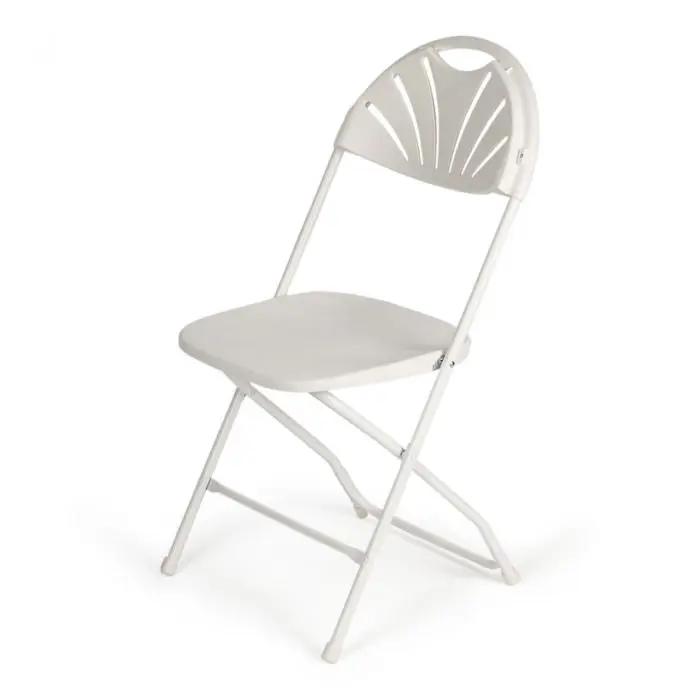 Fanback Plastic Folding Chair