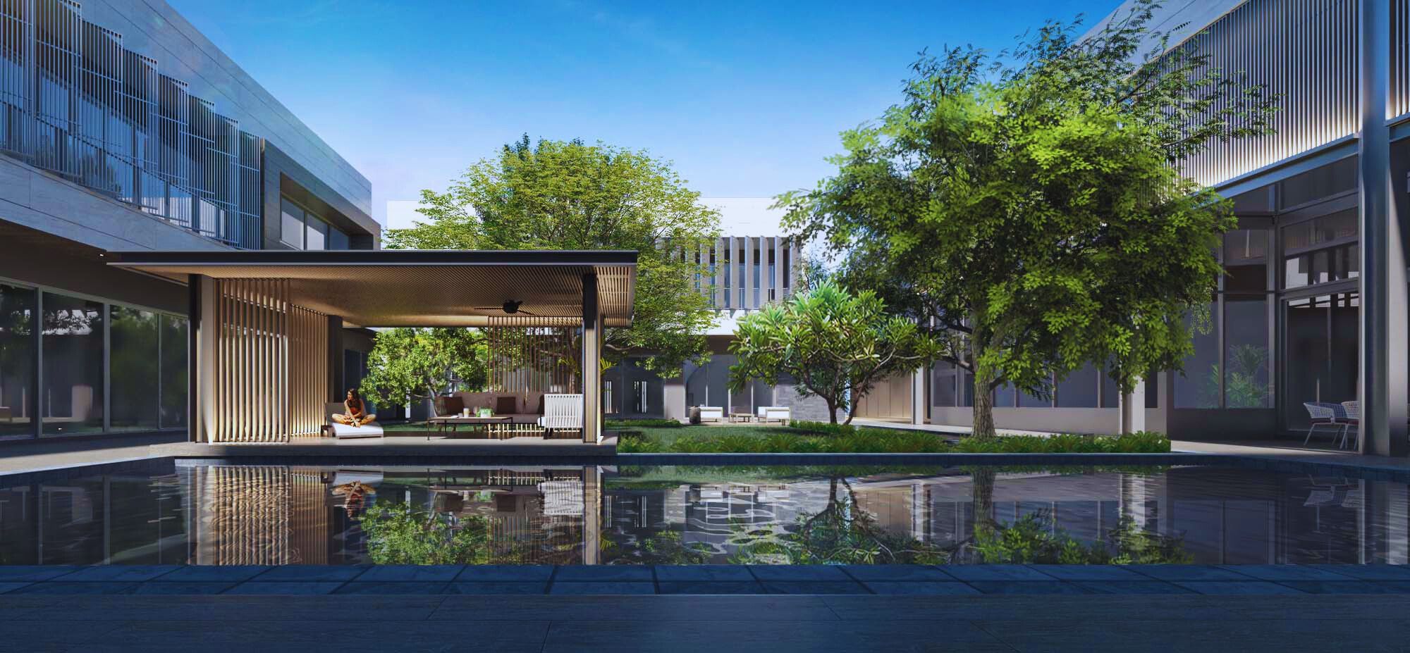 Courtyard Residence project rendering