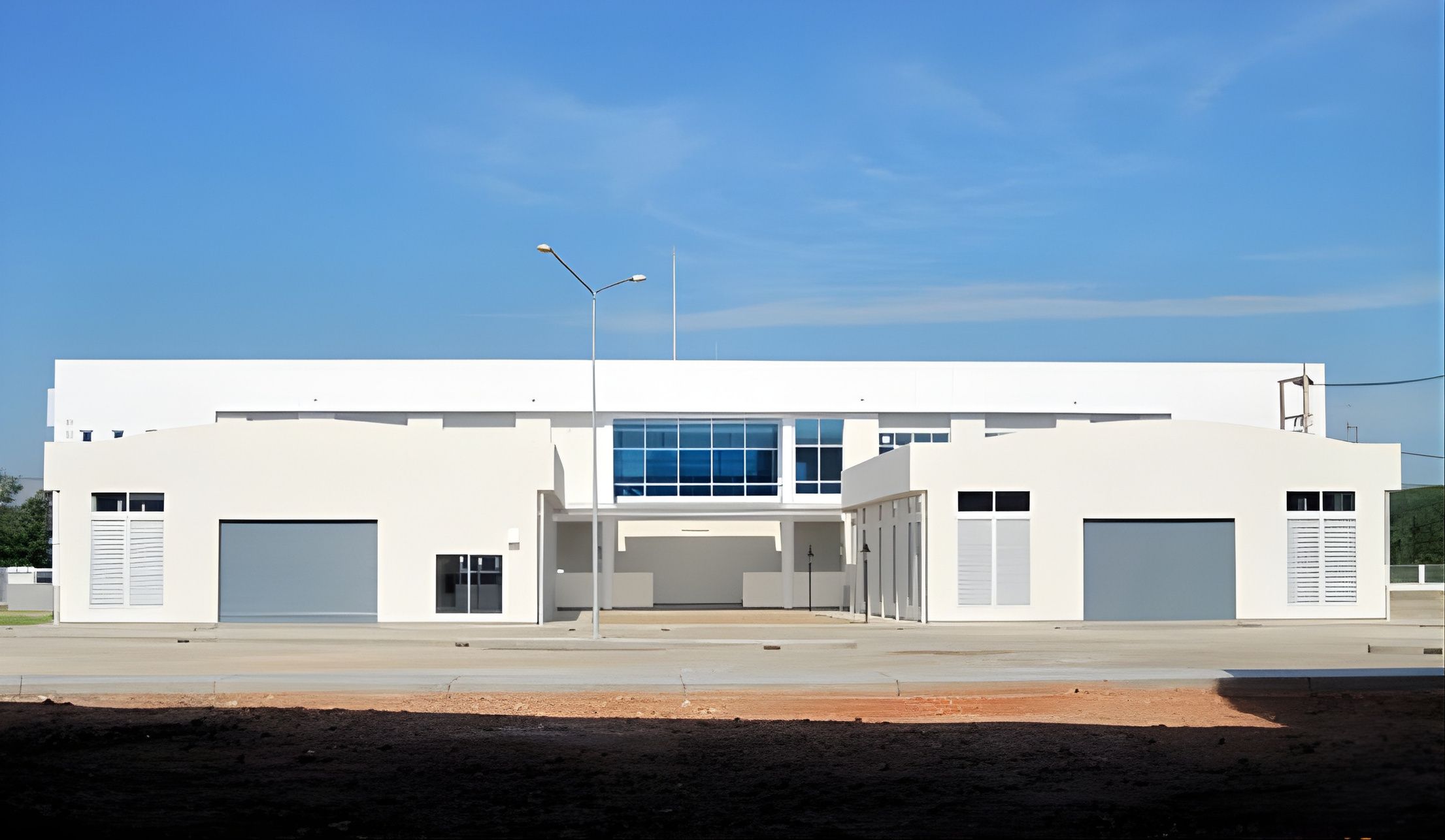 Exterior of Thai Beverage Distribution Center at Surat Thani