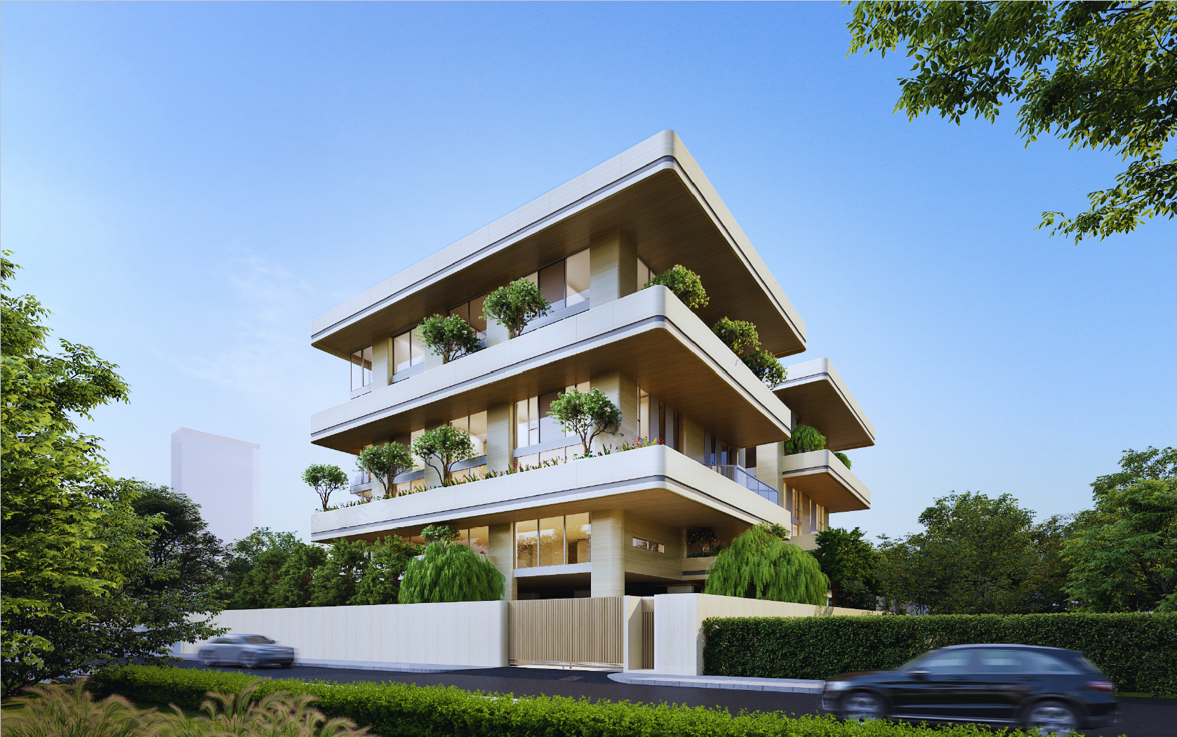Sky Ground Residence 38 project rendering
