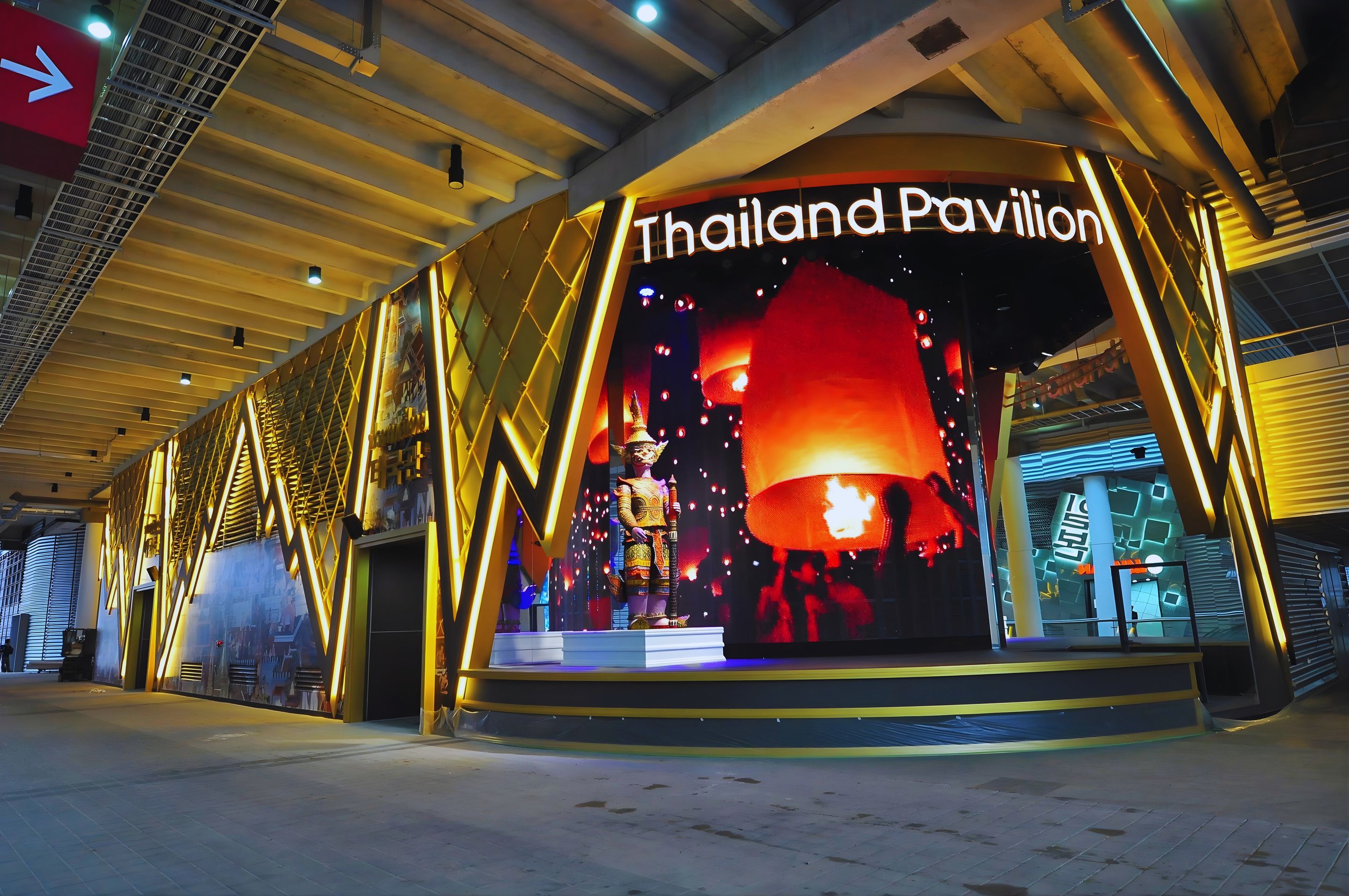 Thailand Pavilion World Expo 2012 Korea project photograph