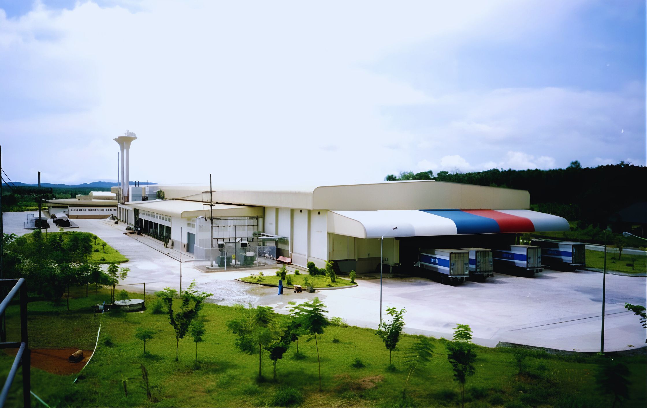 Aerial view of Extension of Frozen 3 Factory