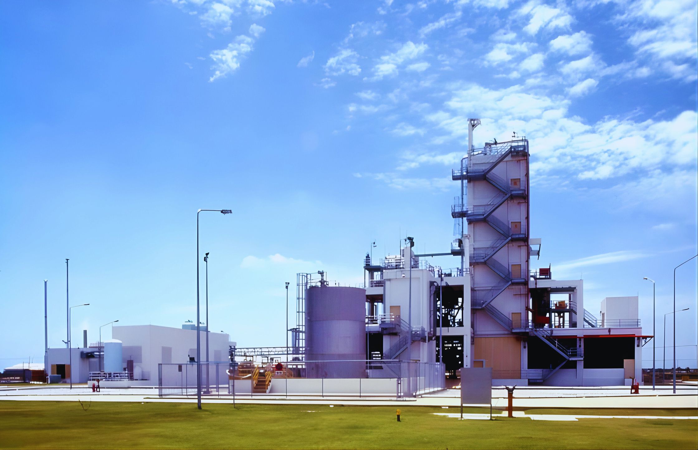 Exterior view of Monsanto Aspirin Installation Plant