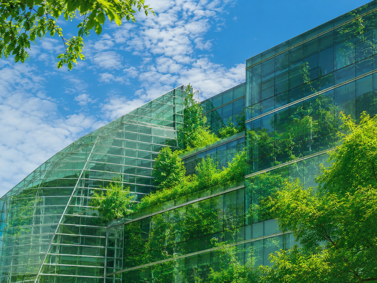 Circular construction concept illustrating resource efficiency throughout the building life cycle