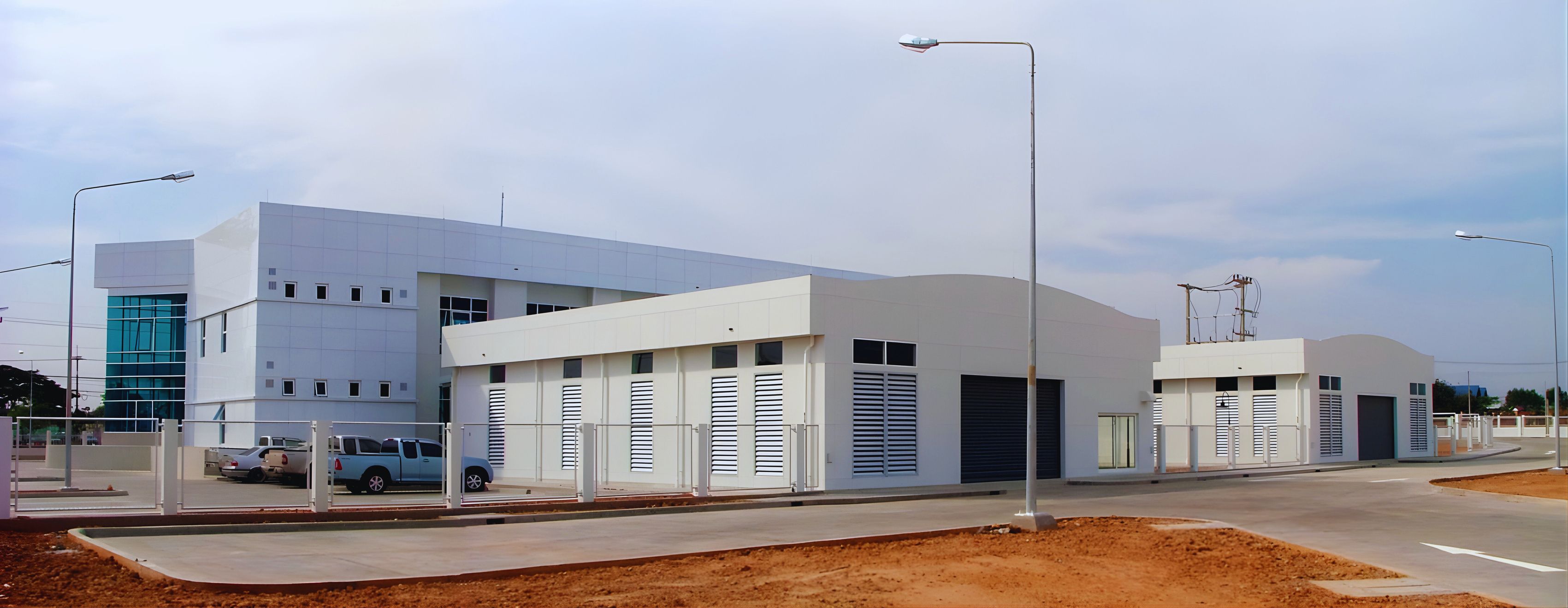 Exterior of Thai Beverage Distribution Center at Korat