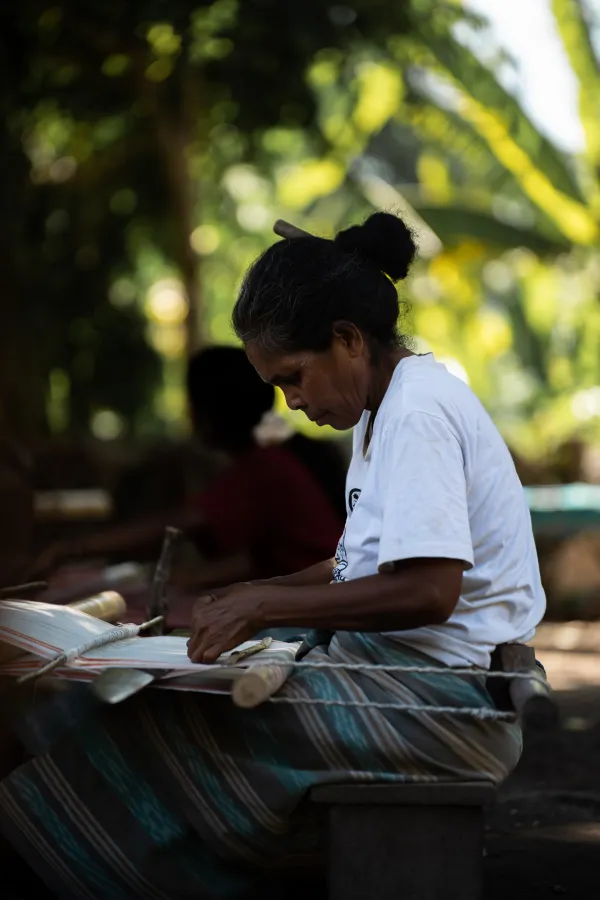 Traditional weaving