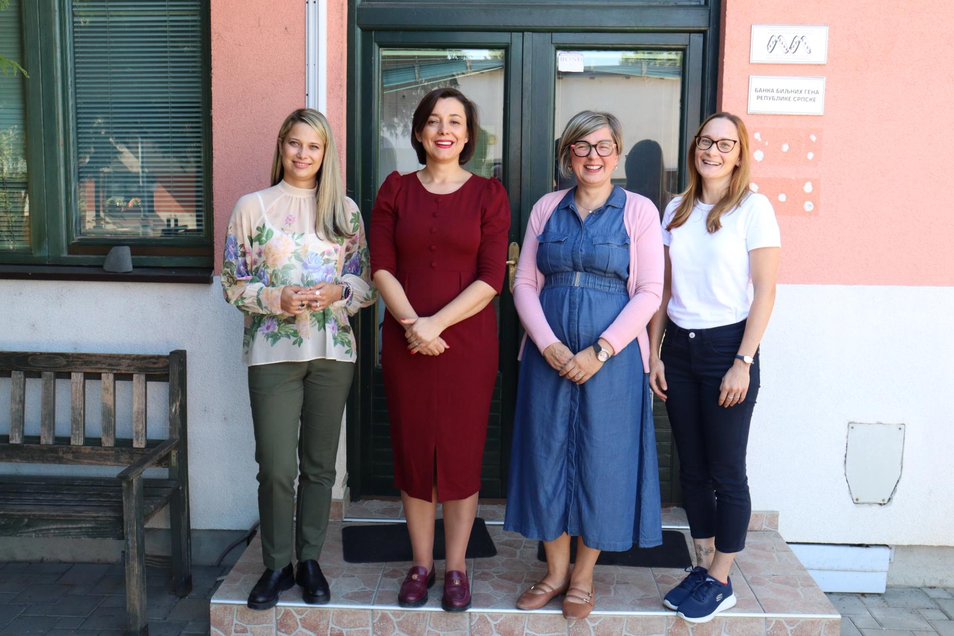 Radna posjeta članova projektnog tima sa Agronomskog fakulteta Sveučilišta u Zagrebu Institutu za genetičke resurse Univerziteta u Banjoj Luci